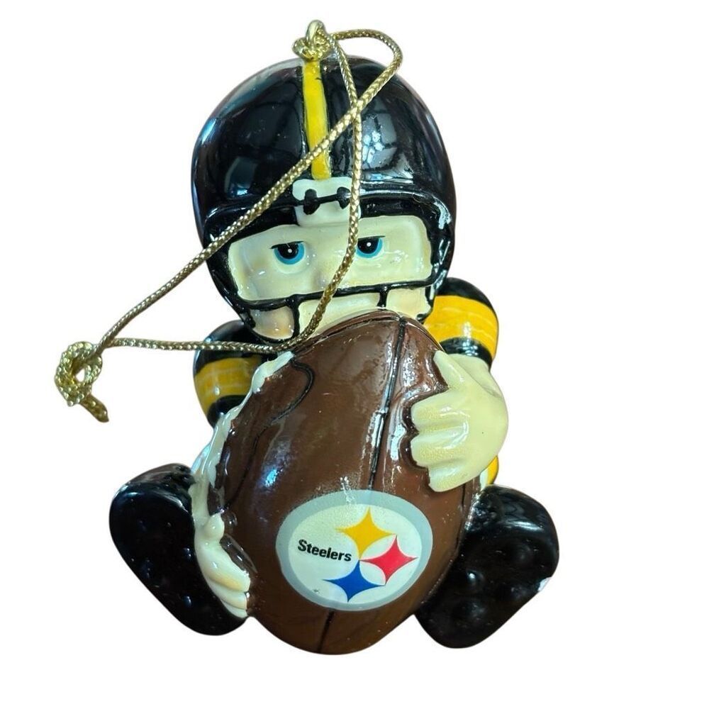 Pittsburgh Steelers SC Sports Ceramic Christmas Ornament *Read*